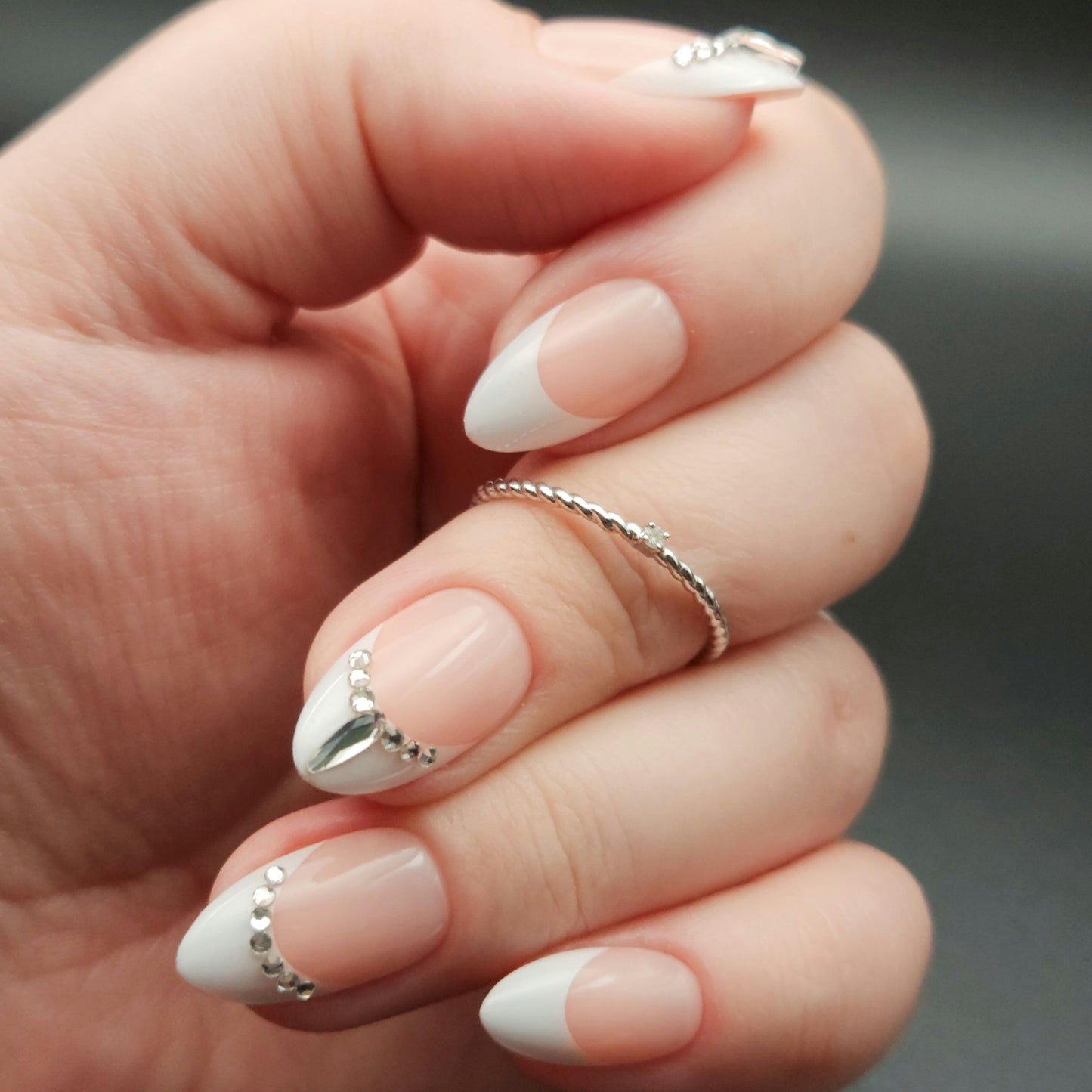 Press on Nails French Strass