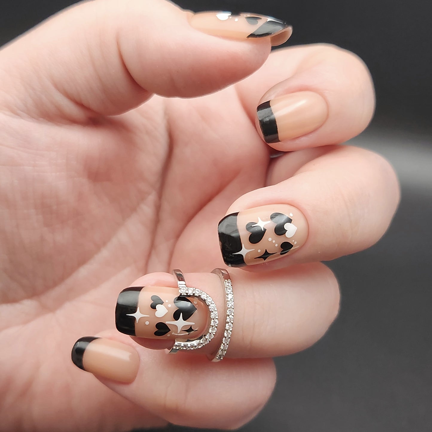 Press on Nails Hearts and Stars