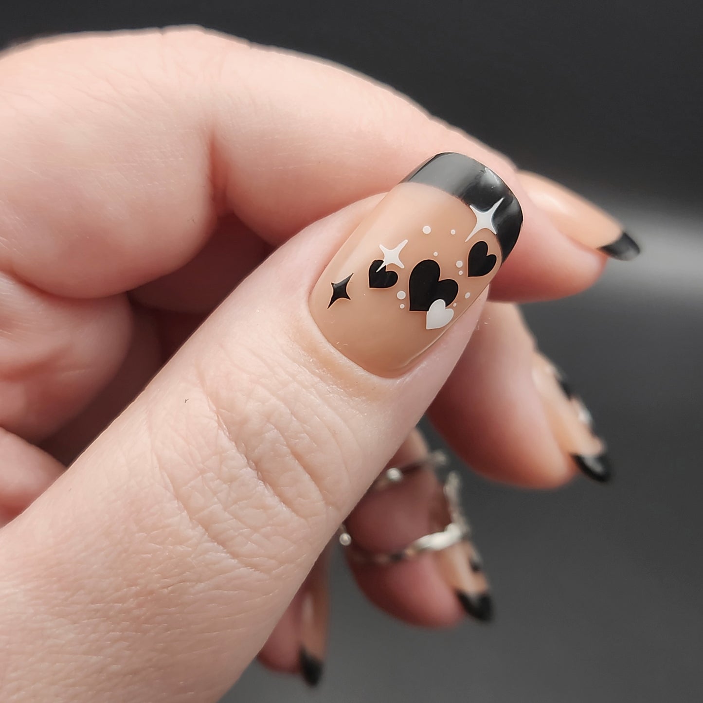 Press on Nails Hearts and Stars