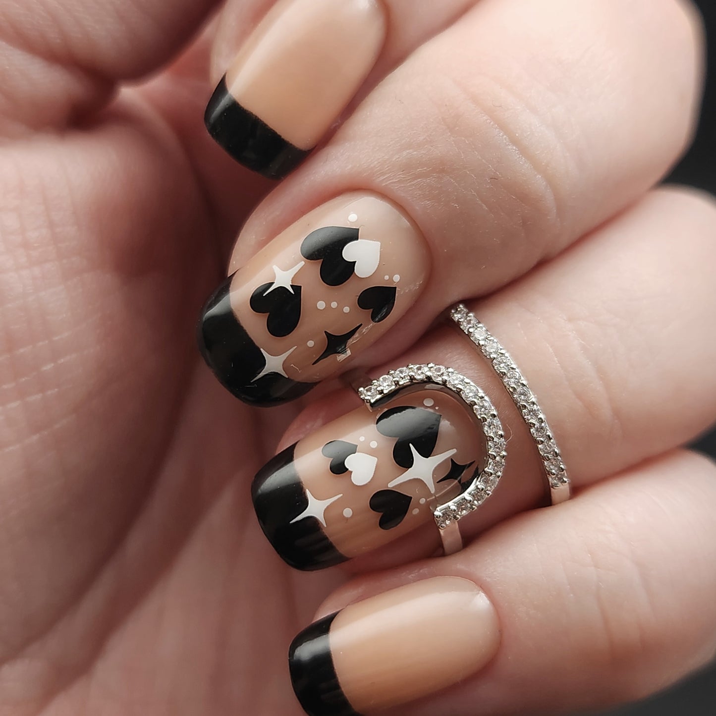 Press on Nails Hearts and Stars