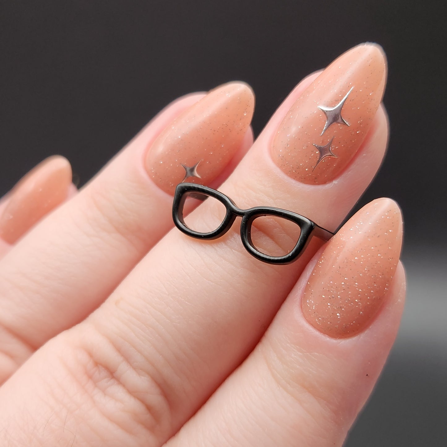 Press on Nails Nude Stars