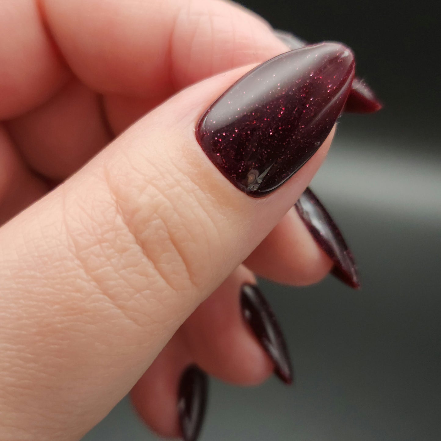 Geschenkset Press on Nails Dark Cherry