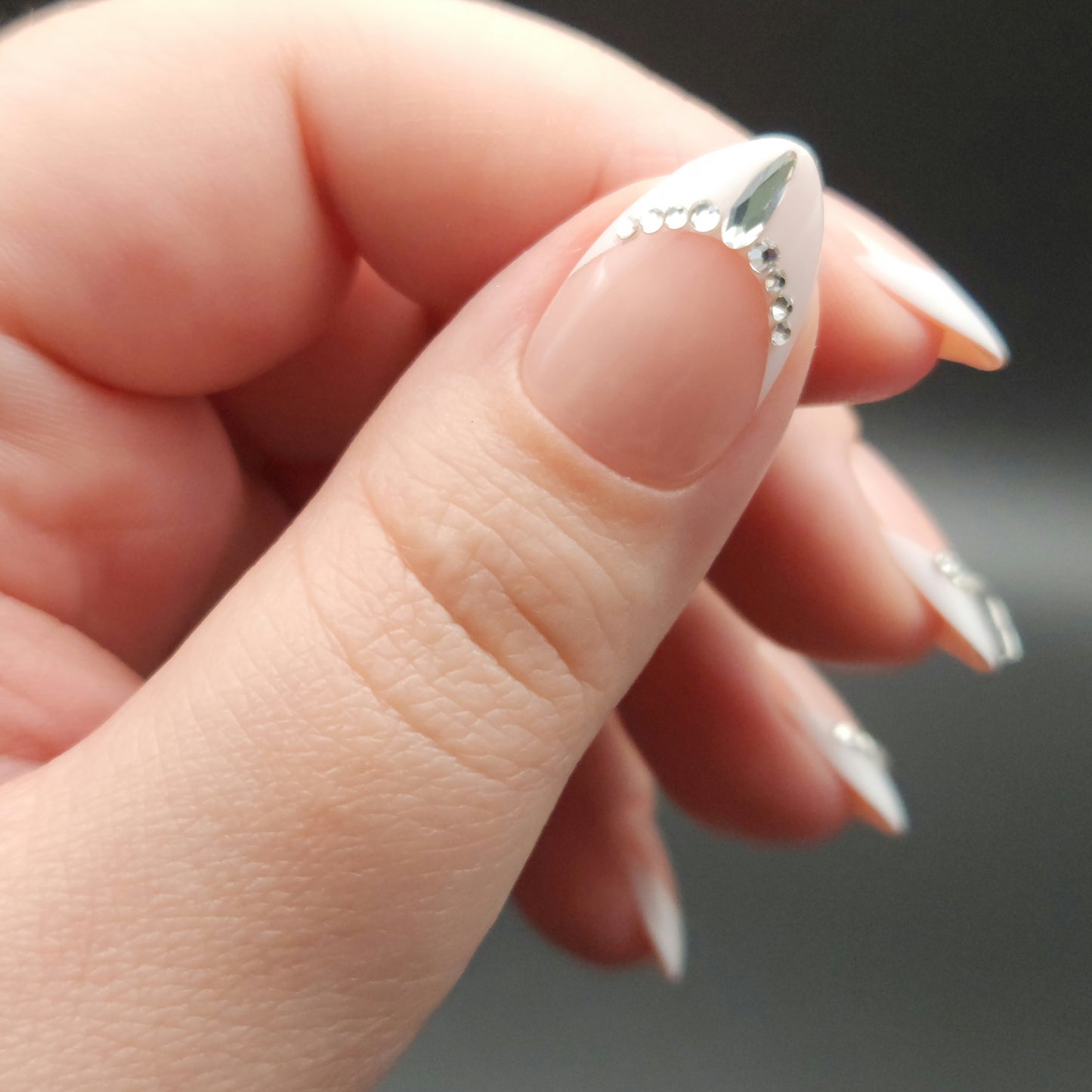 Press on Nails French Strass