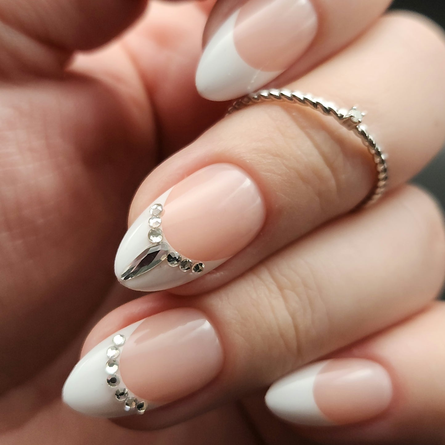 Press on Nails French Strass