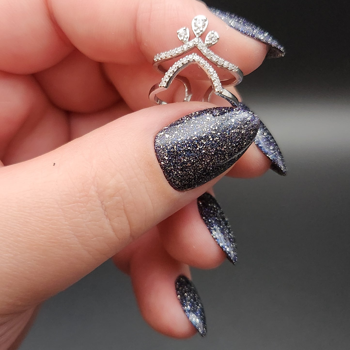 Fingerspitzenring Silber