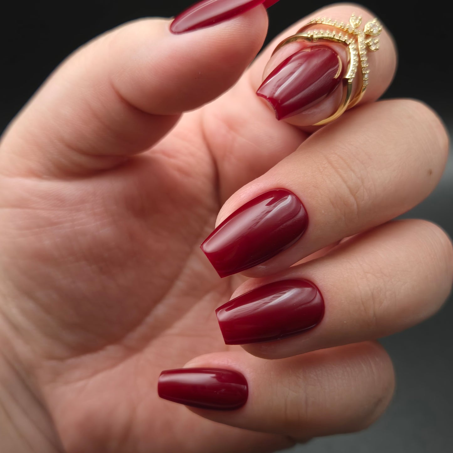 Press on Nails Red