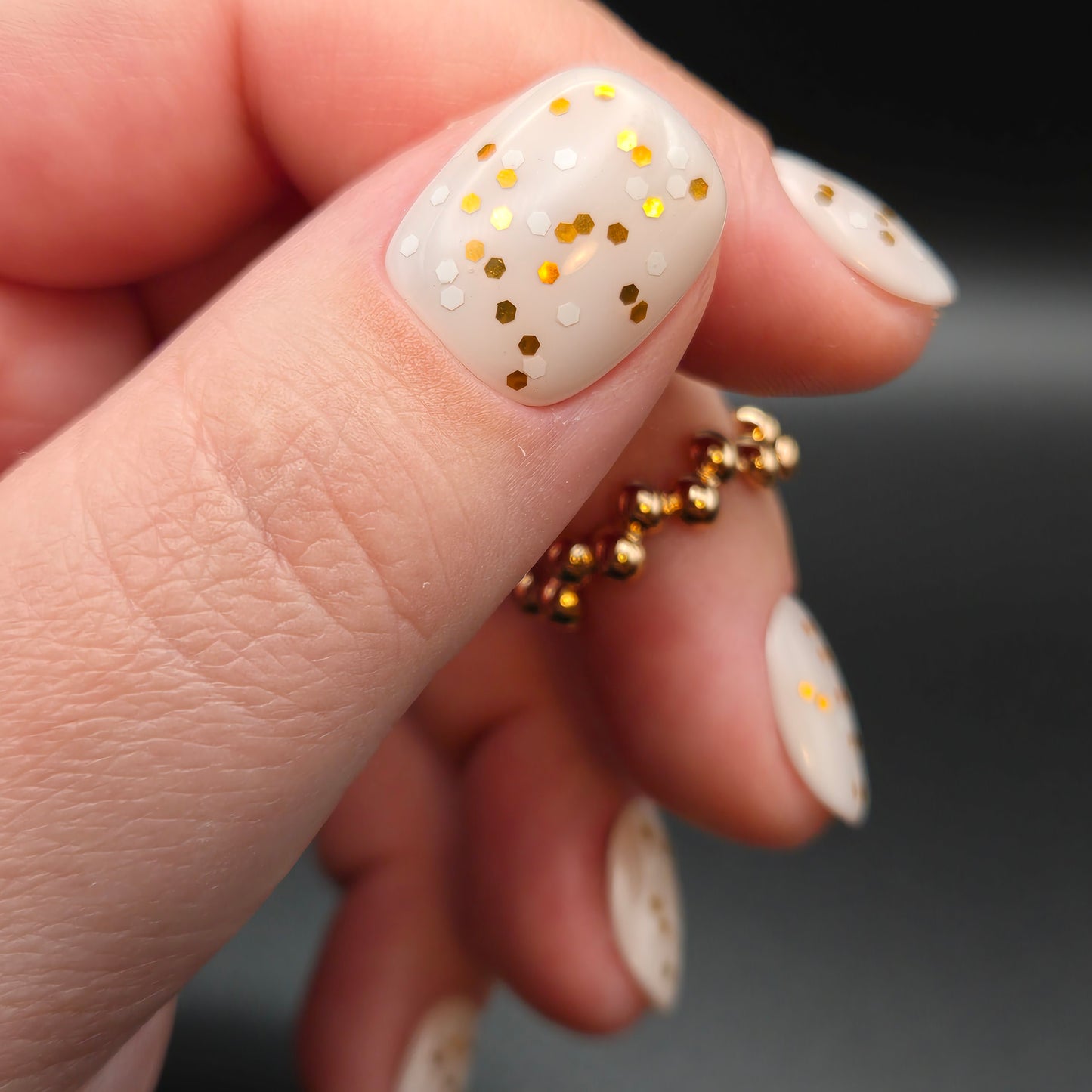 Press on Nails Festive Glitter