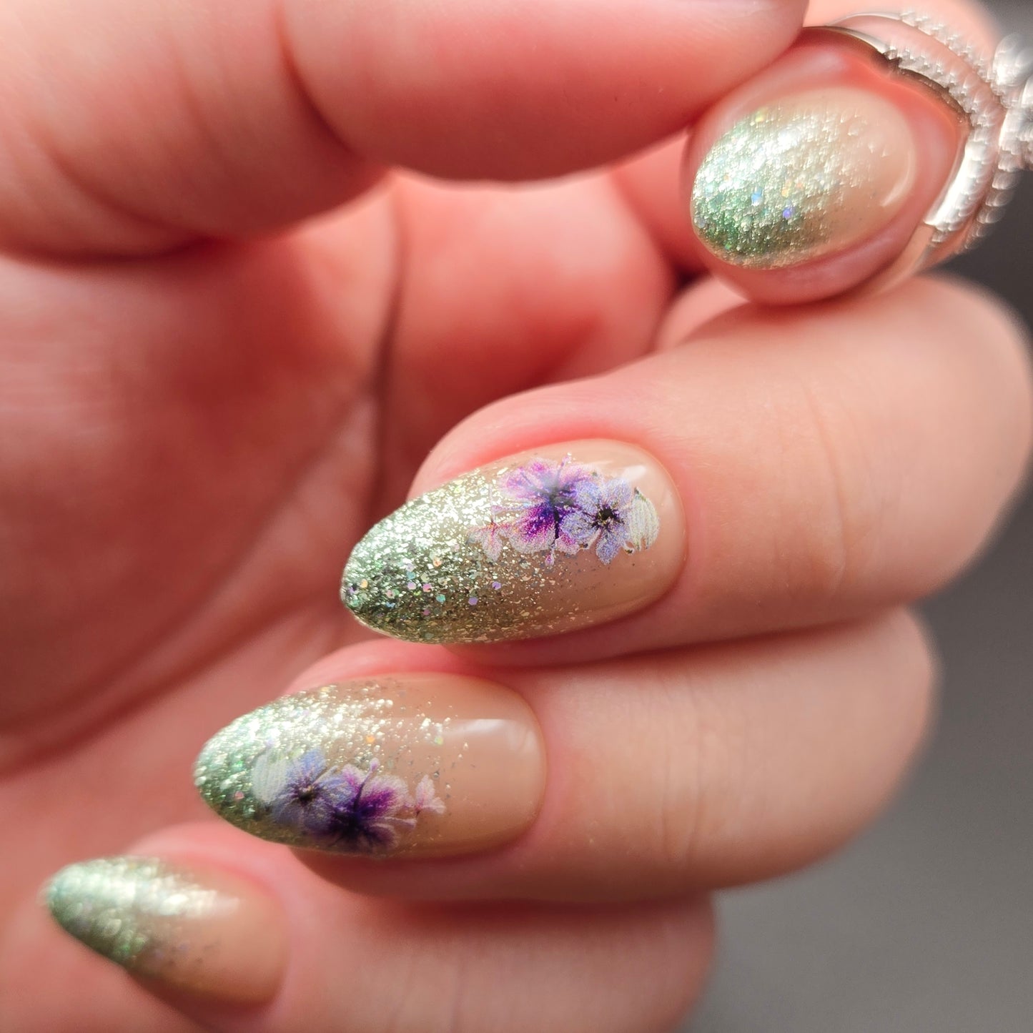 Press on Nails Enchanted Meadow