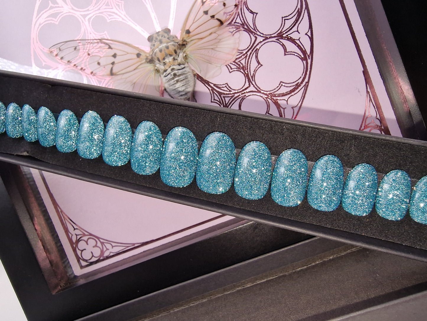 Press on Nails FlashOn Azur