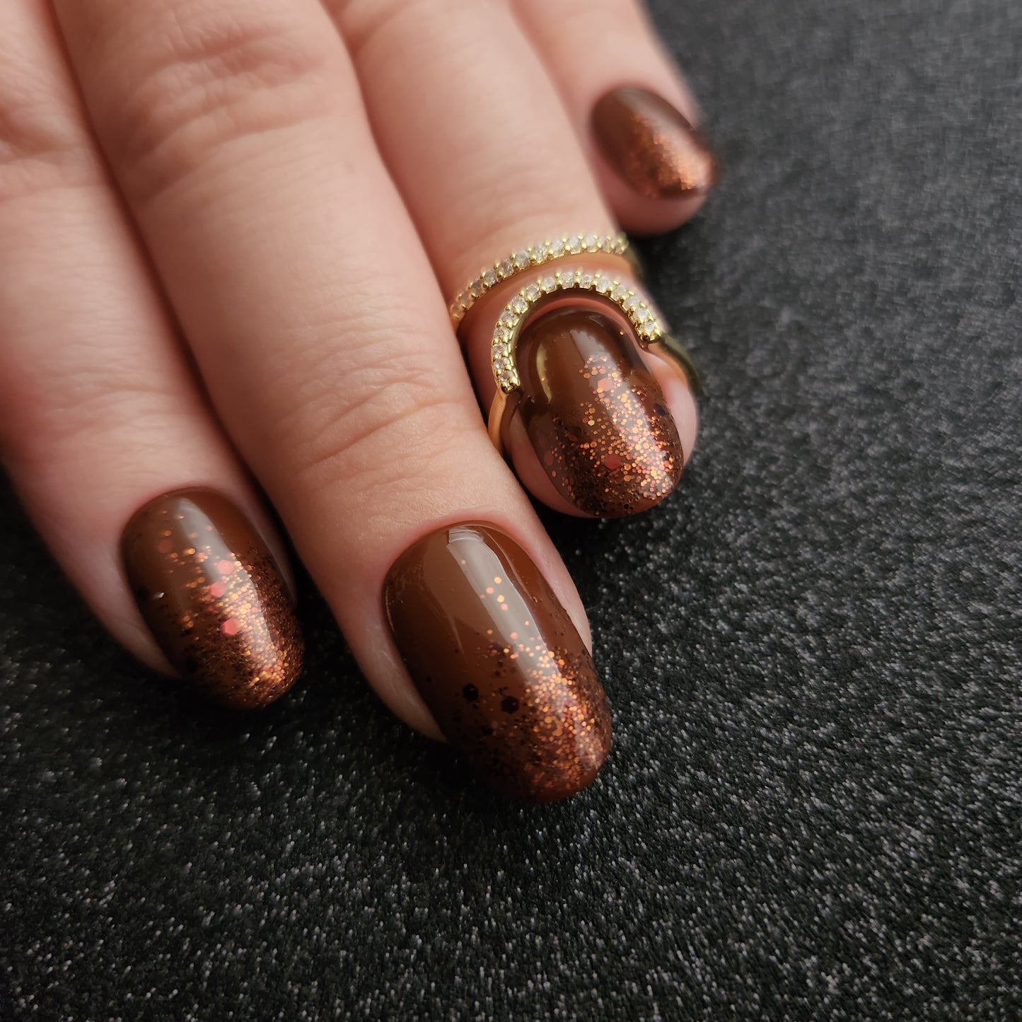Press on Nails Chocolat