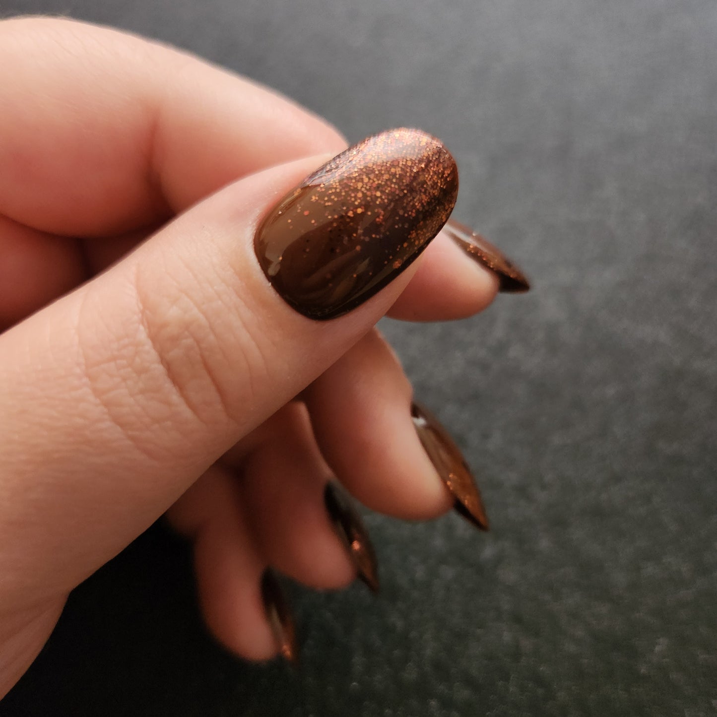 Press on Nails Chocolat