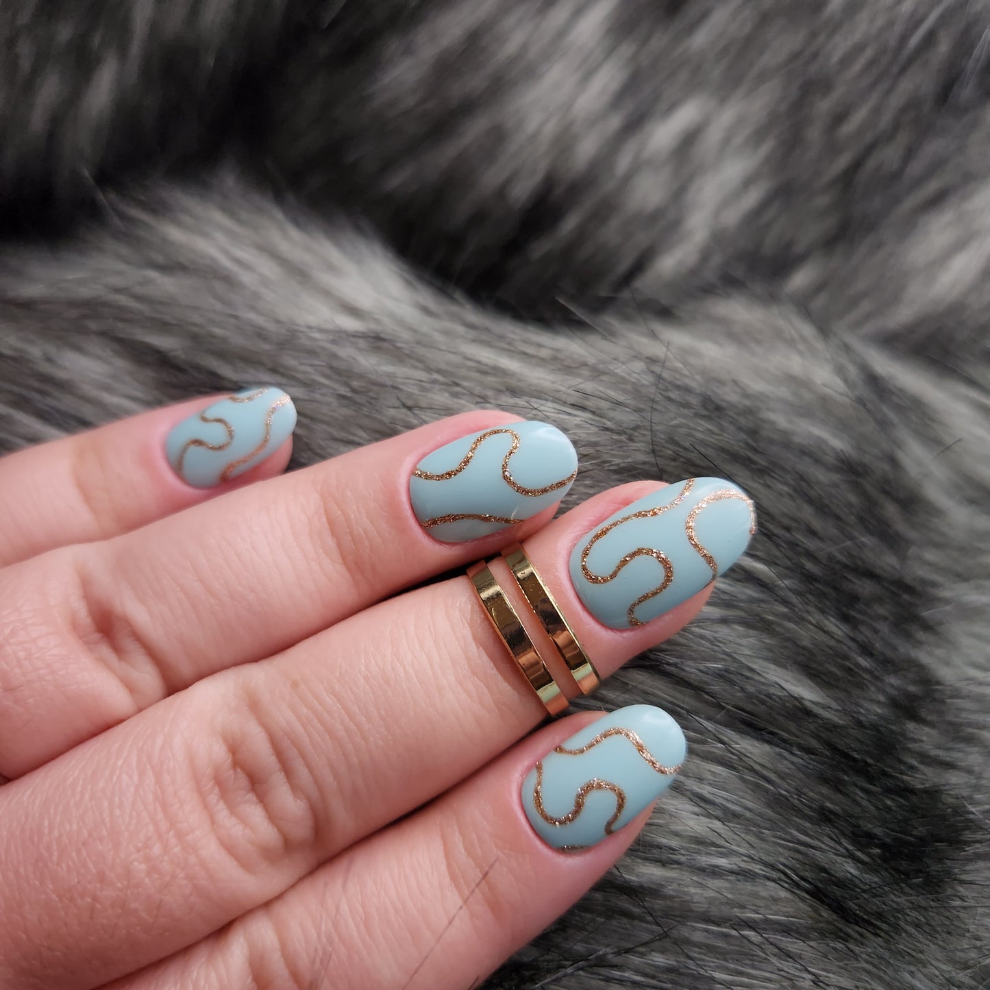Press on Nails Tiffany