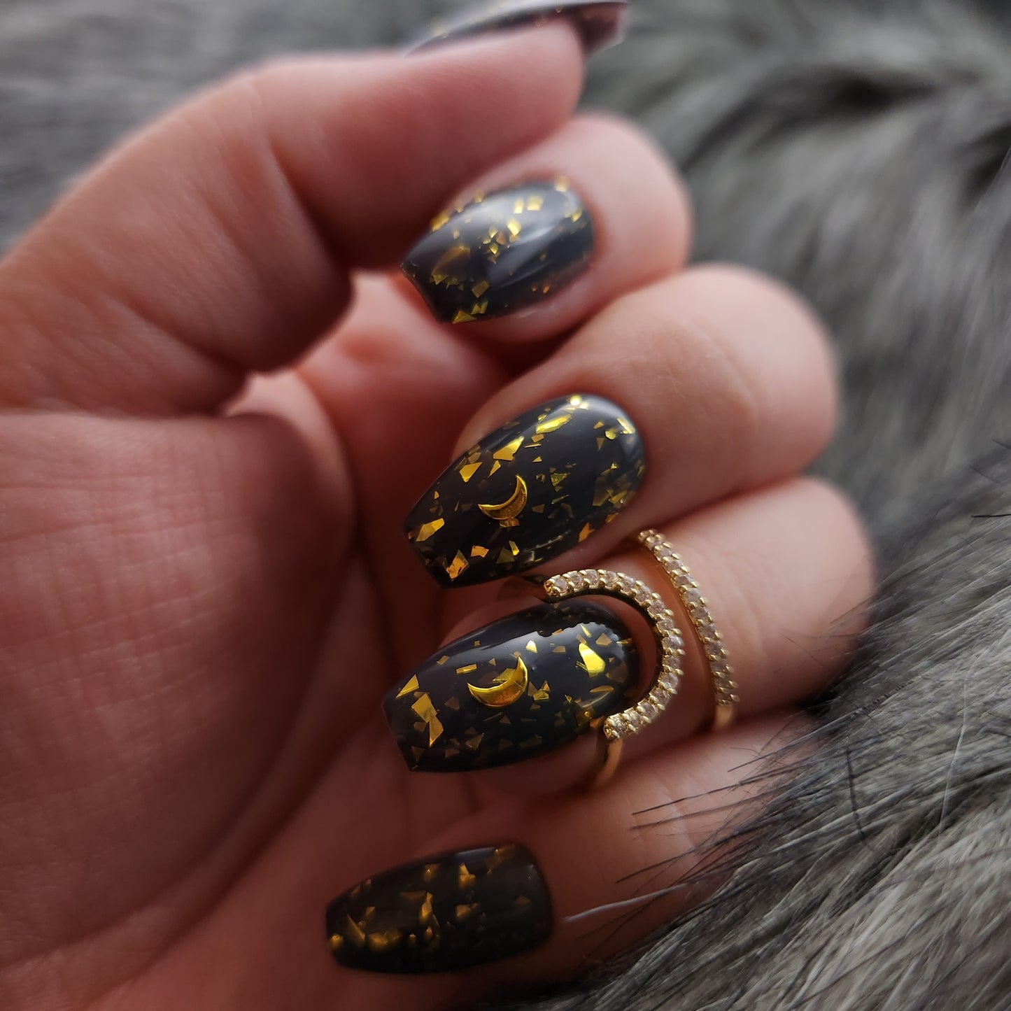 Press on Nails Midnight