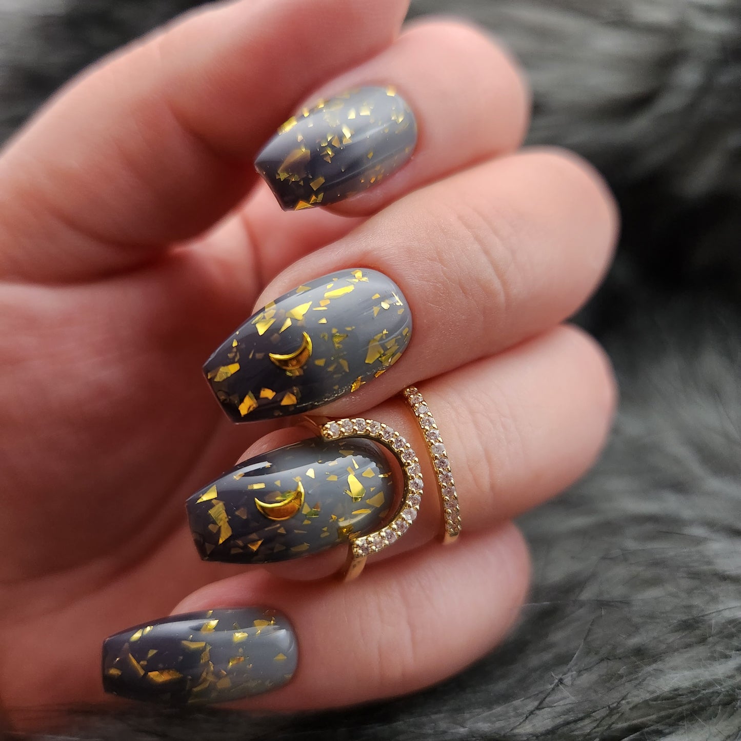 Press on Nails Midnight