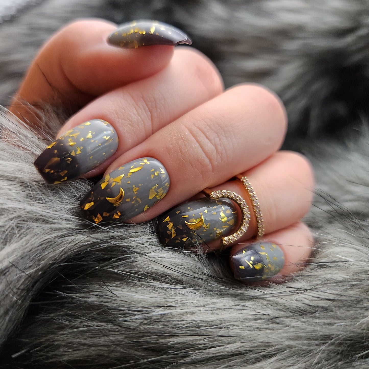 Press on Nails Midnight