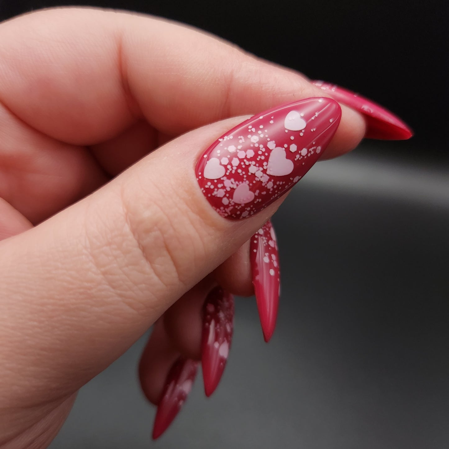 Press on Nails Herzregen