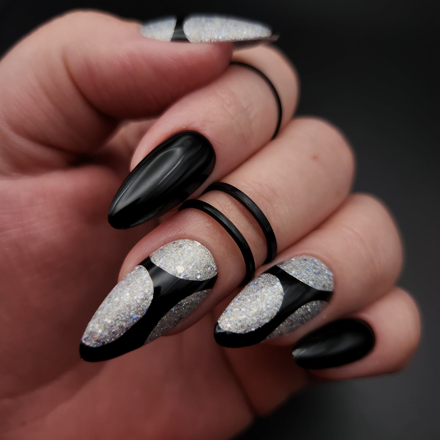 Press on Nails Abstrakt