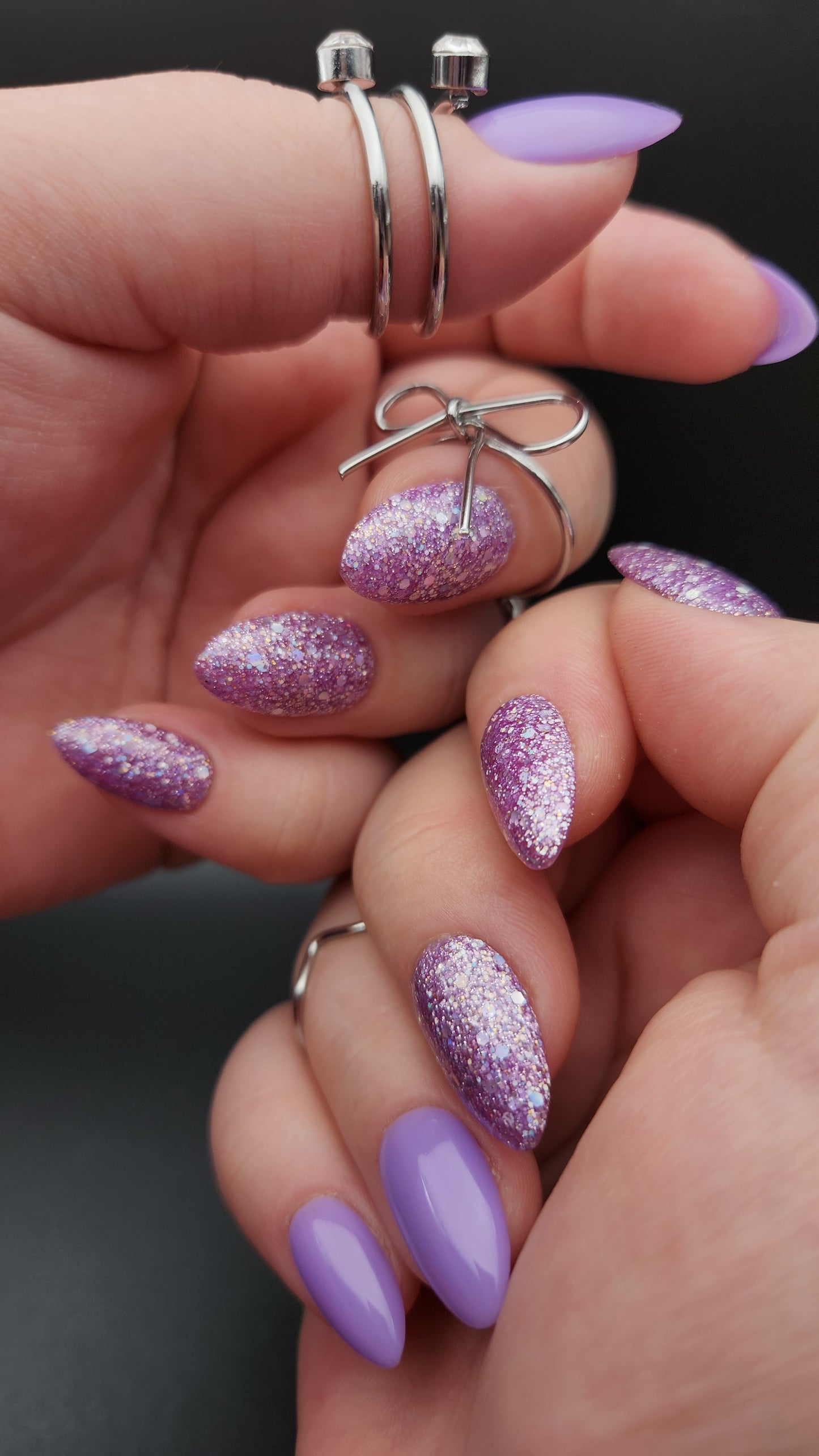 Press on Nails Purple Dream