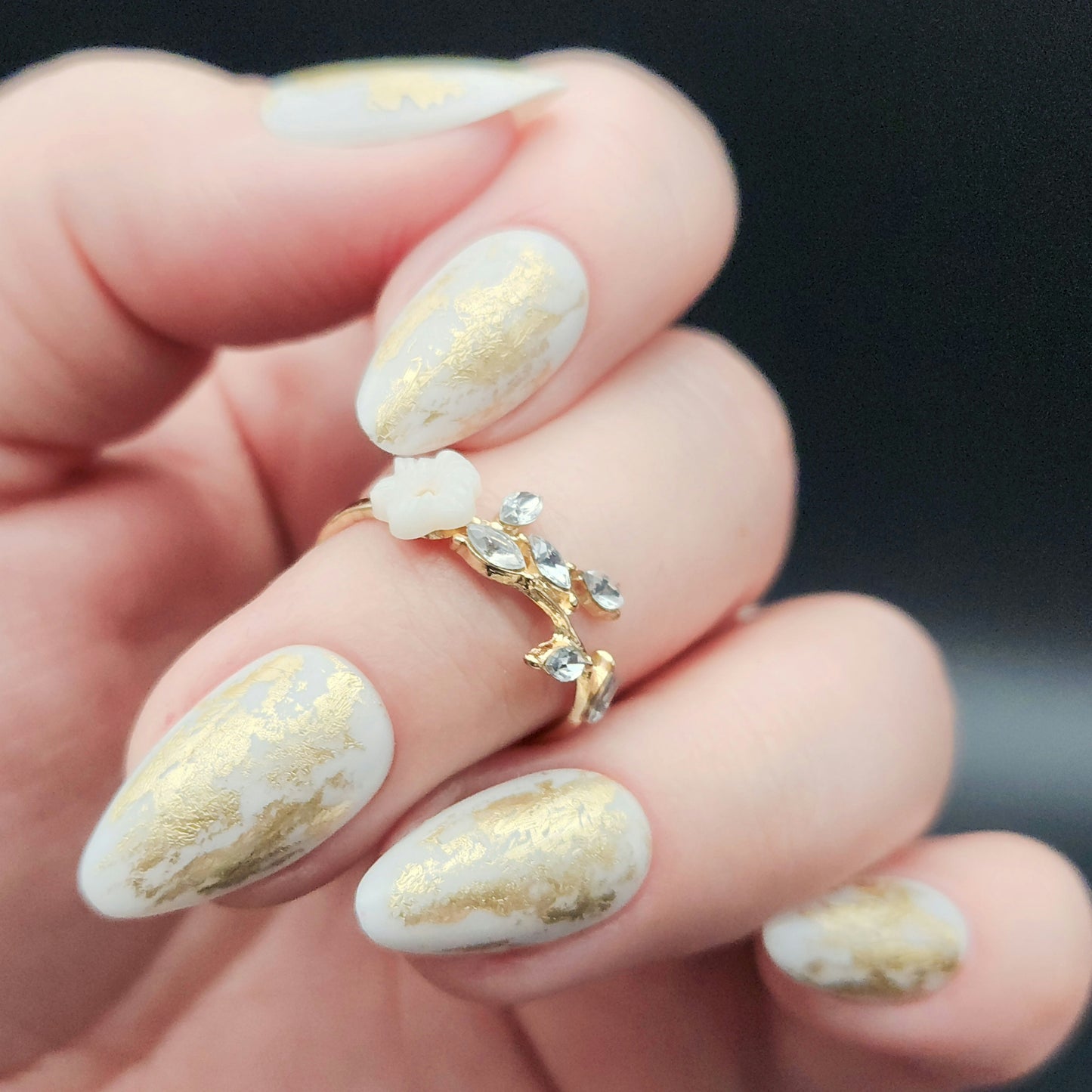 Geschenkset Press on Nails Golden