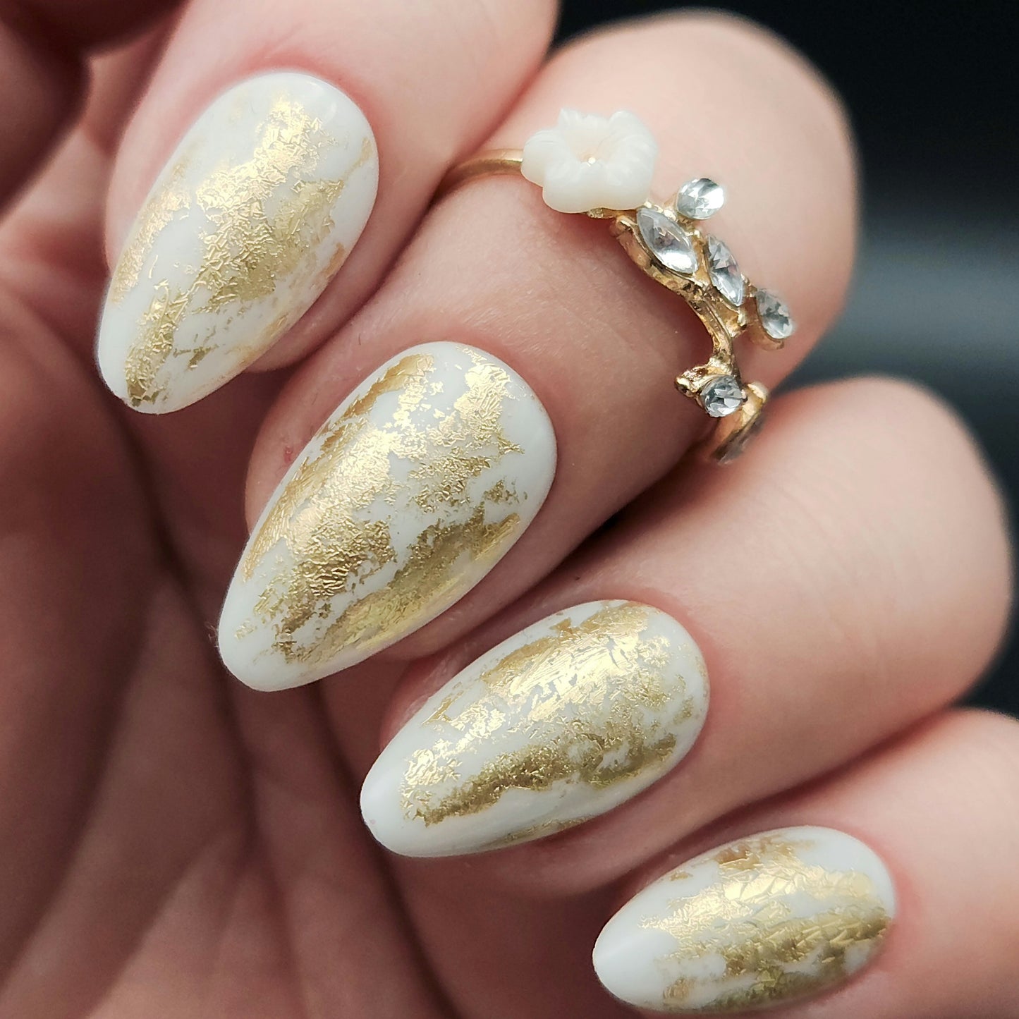 Geschenkset Press on Nails Golden