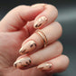 Press on Nails Blatt Gold