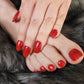 Press on Nails Red Pepper