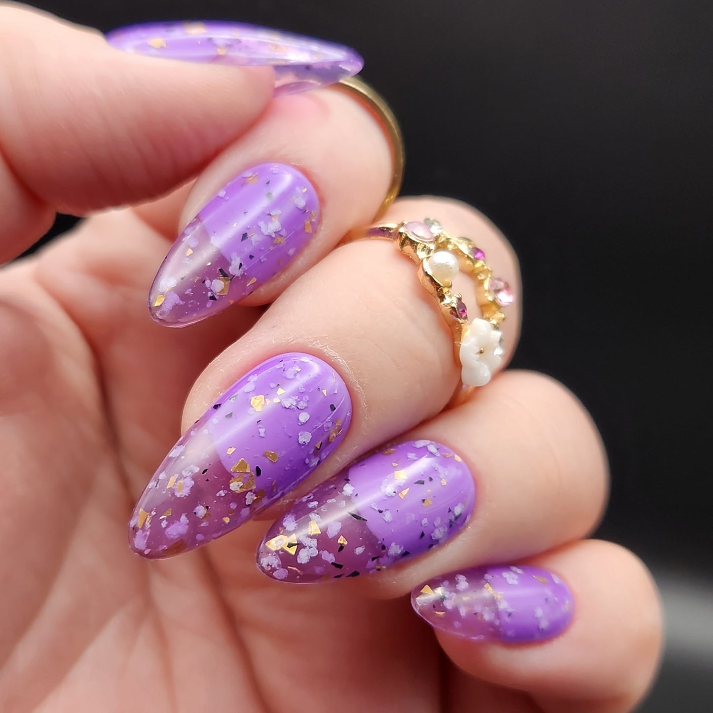 Press on Nails Wisteria Whisper