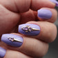 Press on Nails Purple Charme