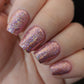 Press on Nails Holo Pink