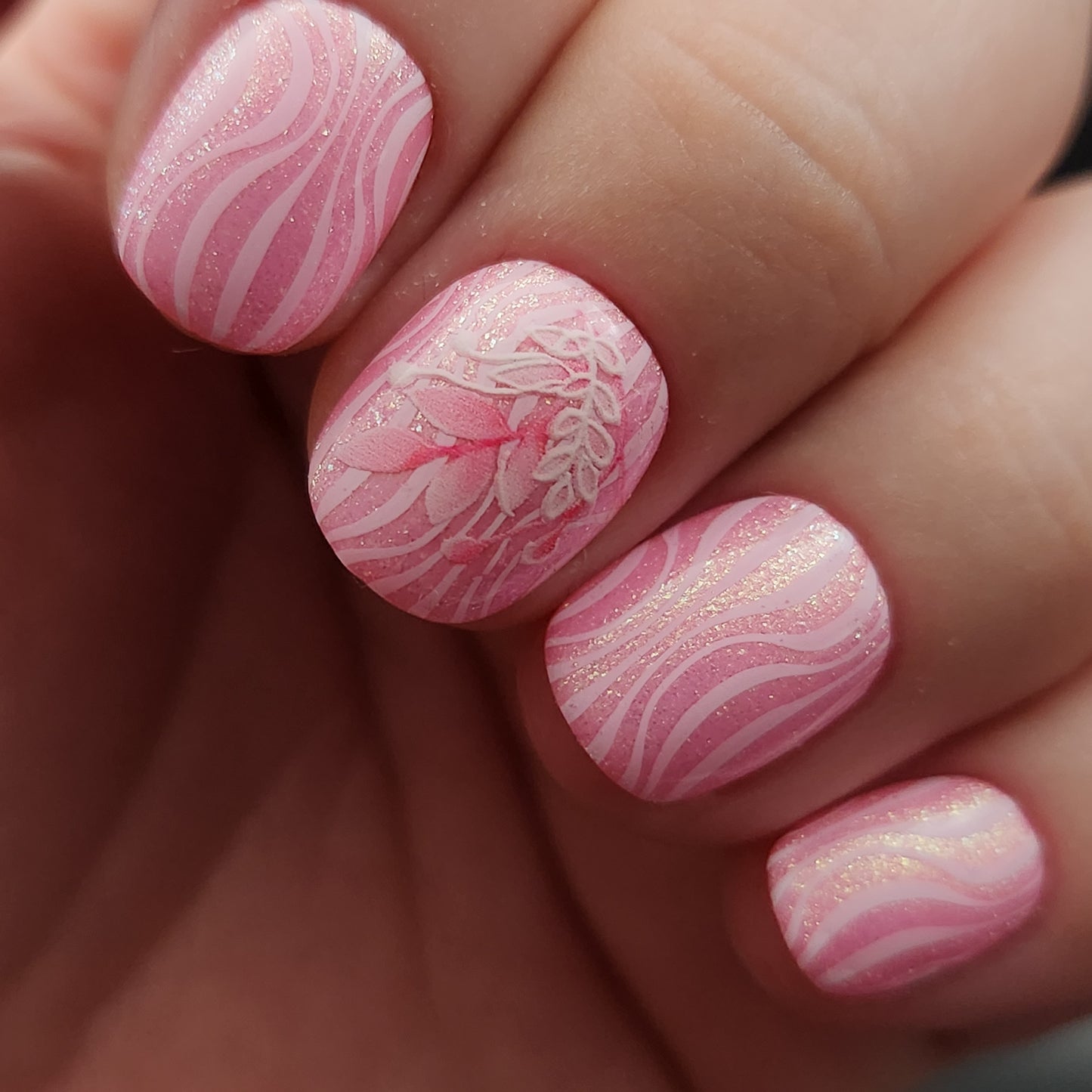 Press on Nails Candy Barbie