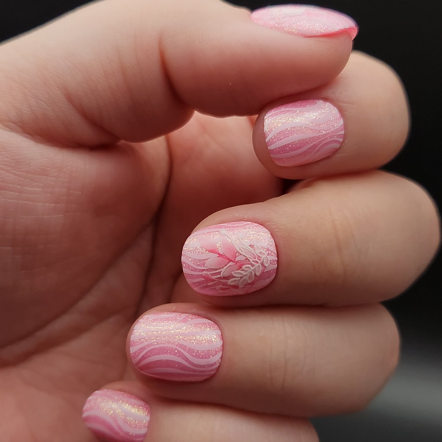 Press on Nails Candy Barbie