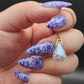 Press on Nails Peony