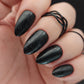 Press on Nails Black Gloss