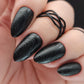 Press on Nails Black Gloss