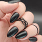 Press on Nails Black Gloss