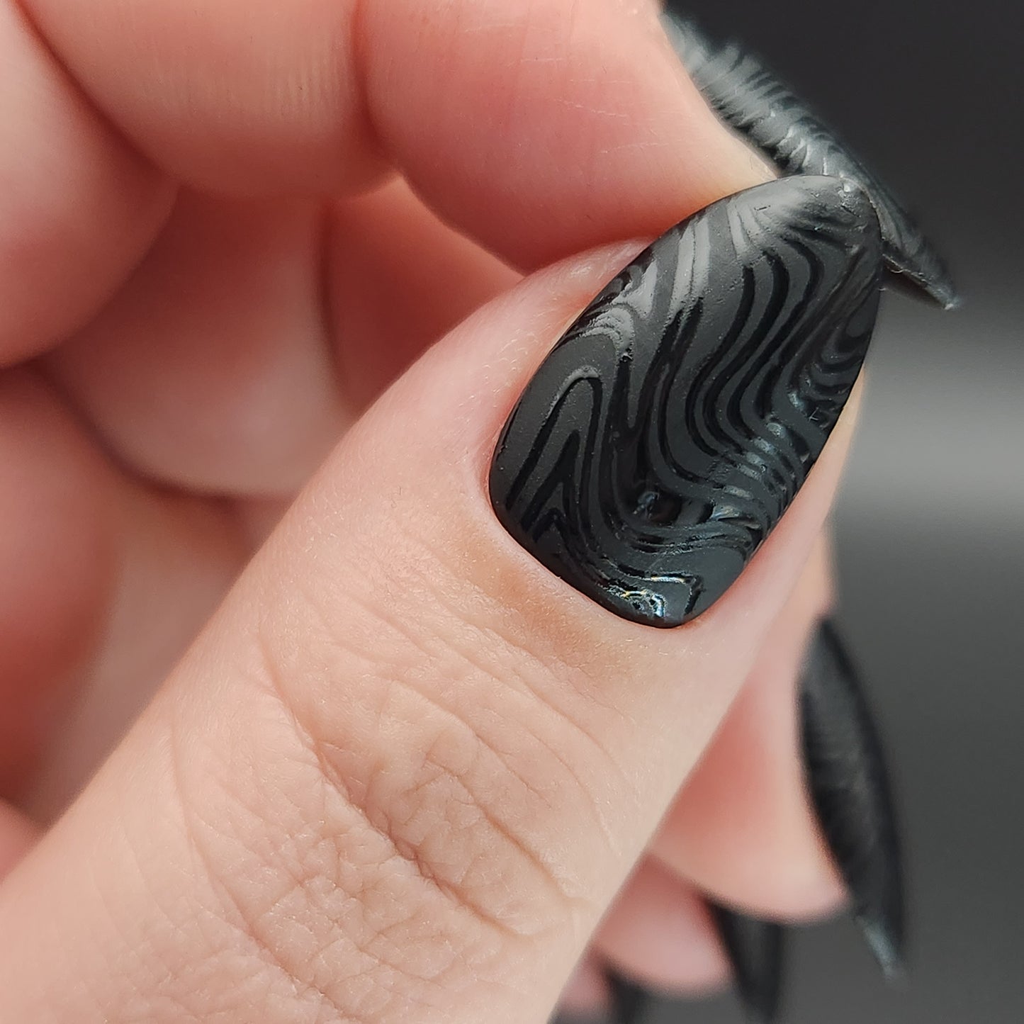 Press on Nails Black Gloss