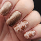 Press on Nails Copper Snow