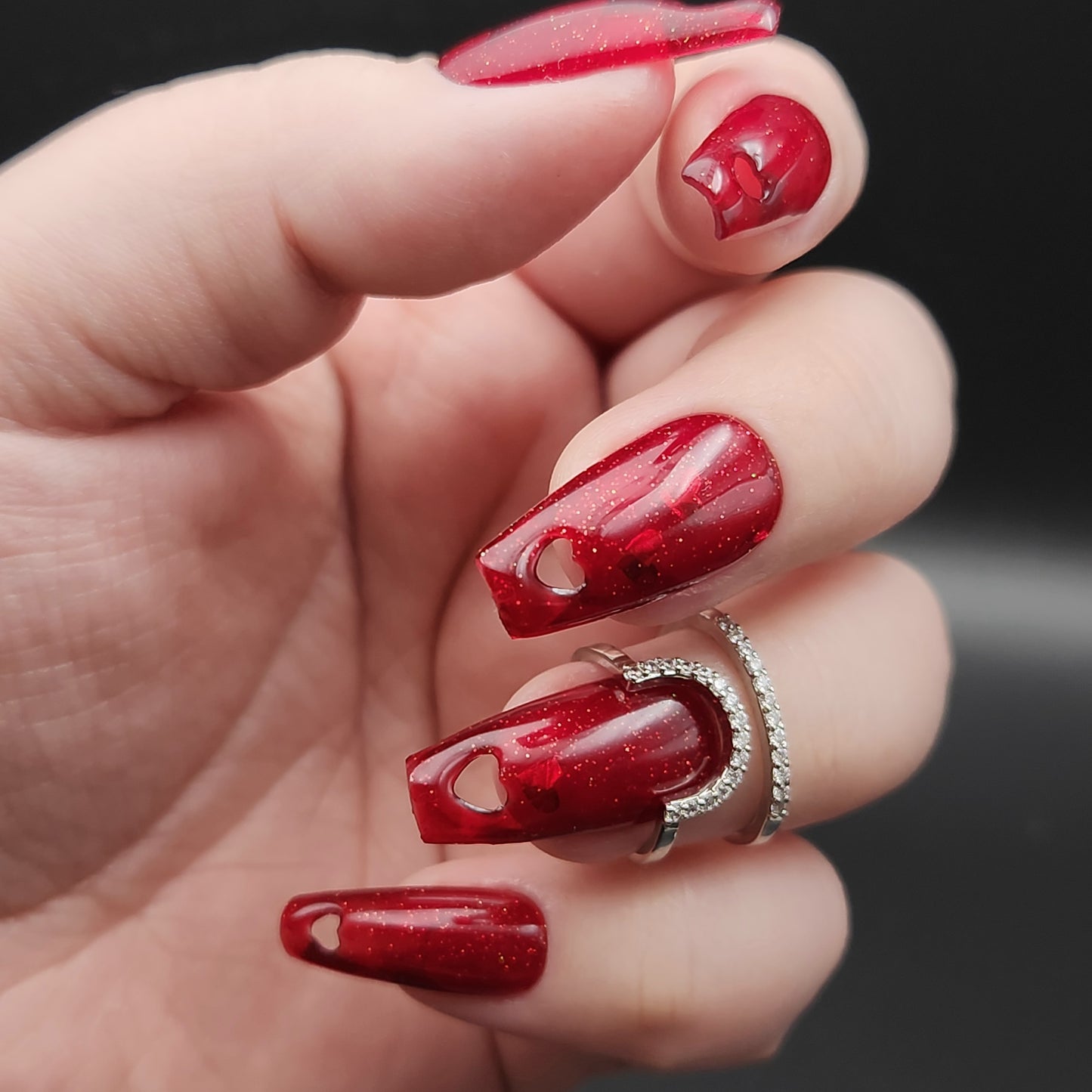 Press on Nails be my Valentine