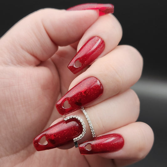 Press on Nails be my Valentine