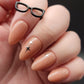 Press on Nails Nude Stars