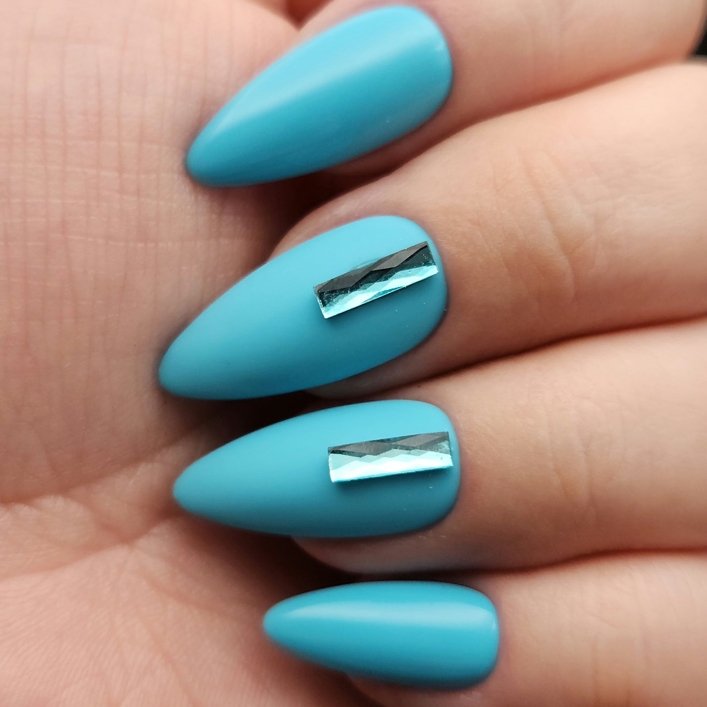 Press on Nails Aqua Dream