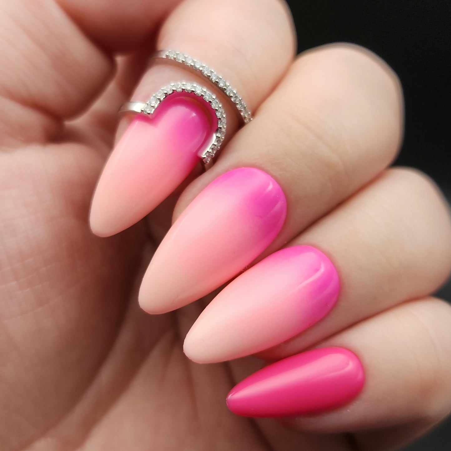 Press on Nails Pink Sunset