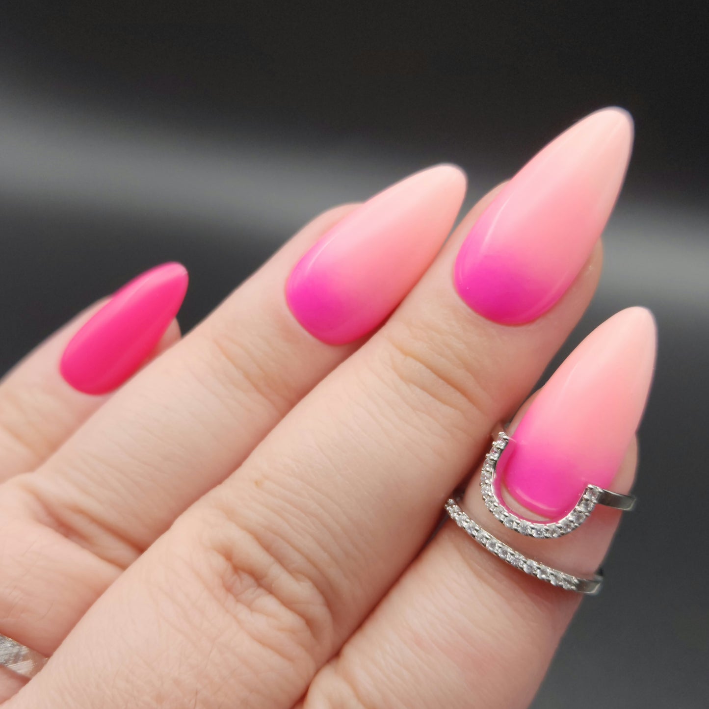 Press on Nails Pink Sunset