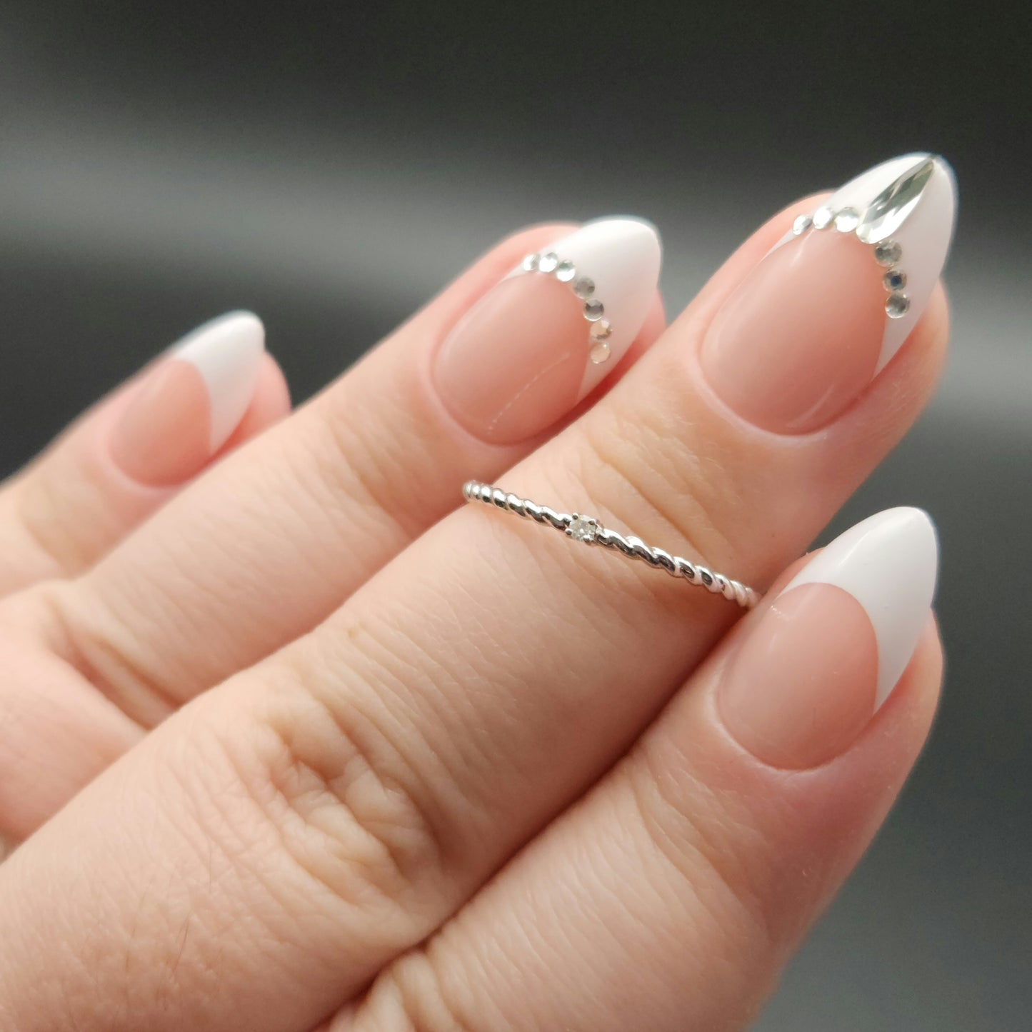Press on Nails French Strass