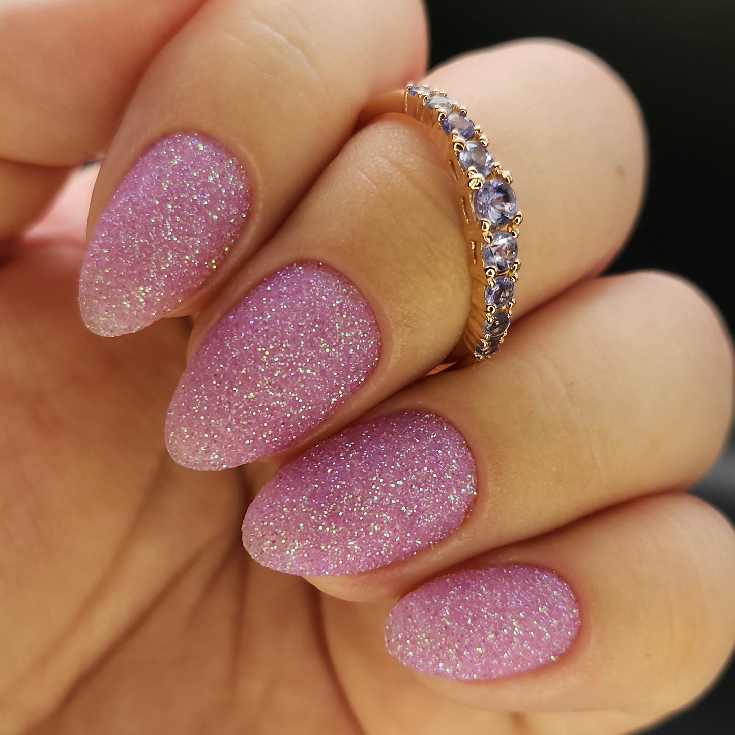 Press on Nails Violet Sugar