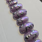 Press on Nails Cateye Aurora Metallic purple