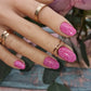 Press on Nails FlashOn pink