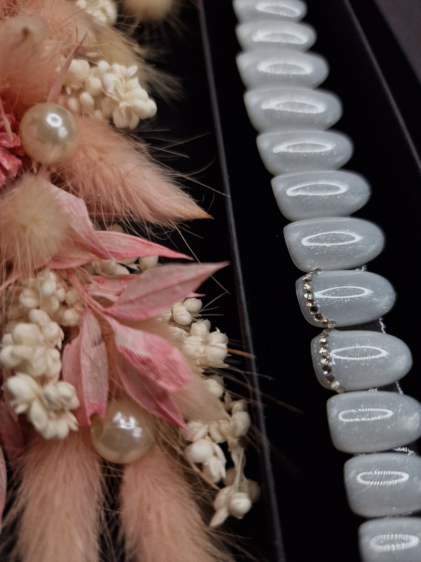 Press on Nails Bridal Glimmer