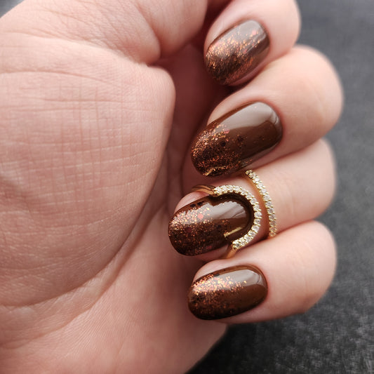 Press on Nails Chocolat