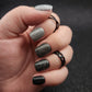 Press on Nails FlashOn black Ombre